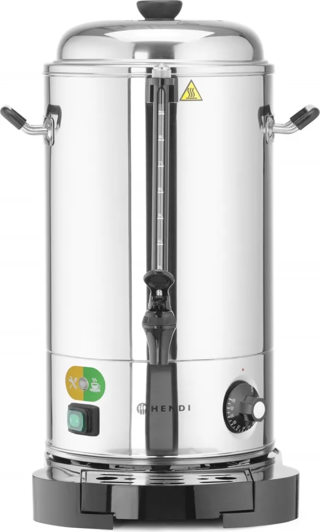 Hendi Warme dranken ketel | 9 liter | dubbelwandig