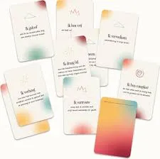 Affirmatiekaarten - 110 affirmaties voor motivatie, inspiratie en transformatie