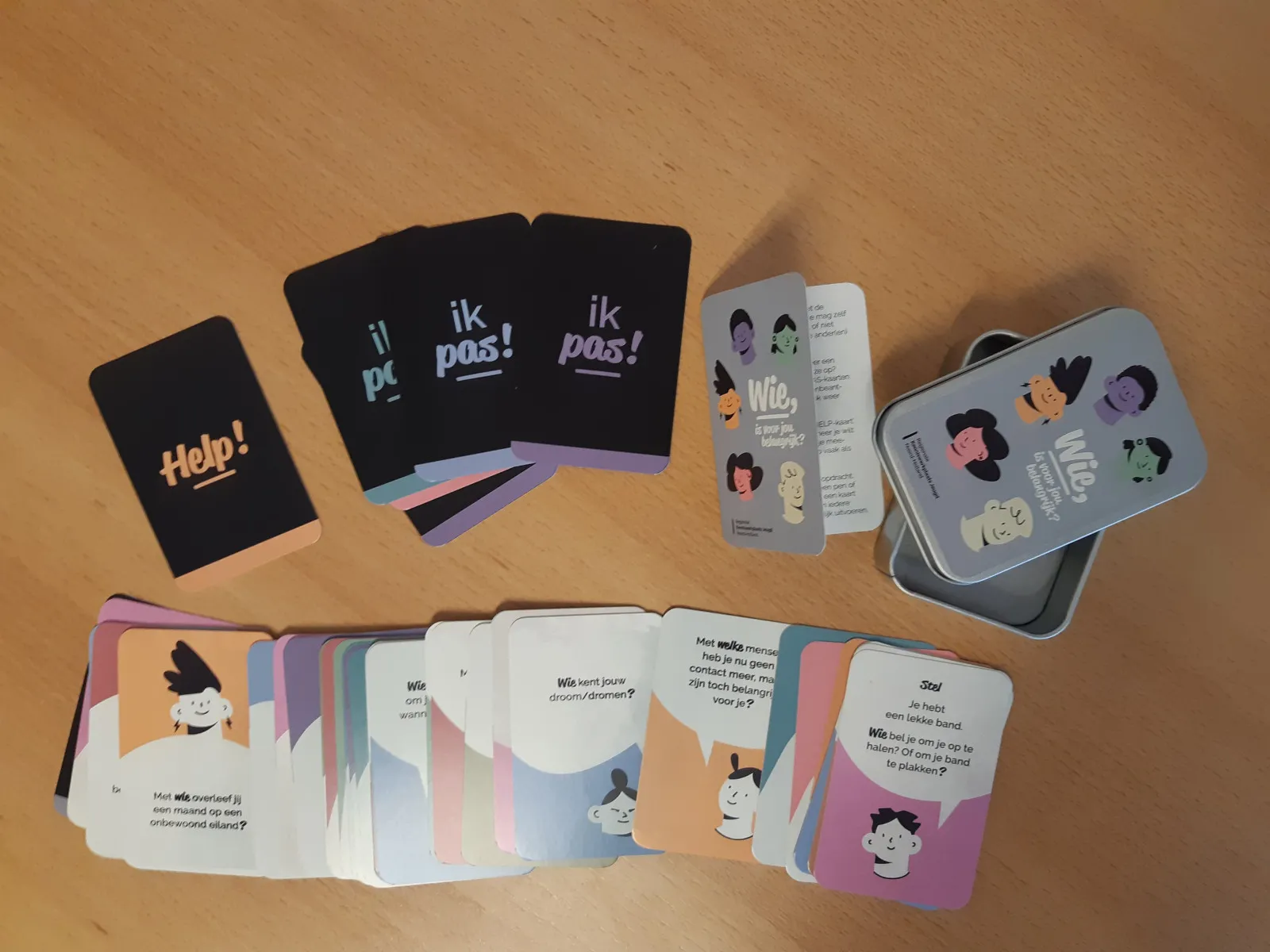 Kaartspel: Wie is voor jou belangrijk?