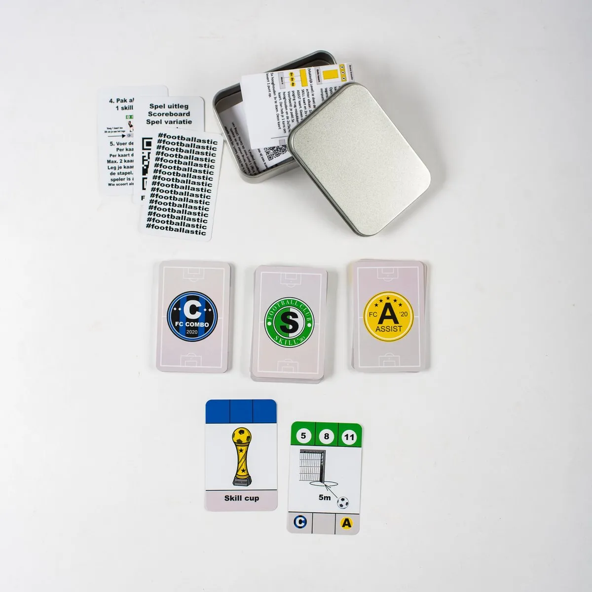 Footballastic - Kaartspel - camping - voetbal - buiten spelen