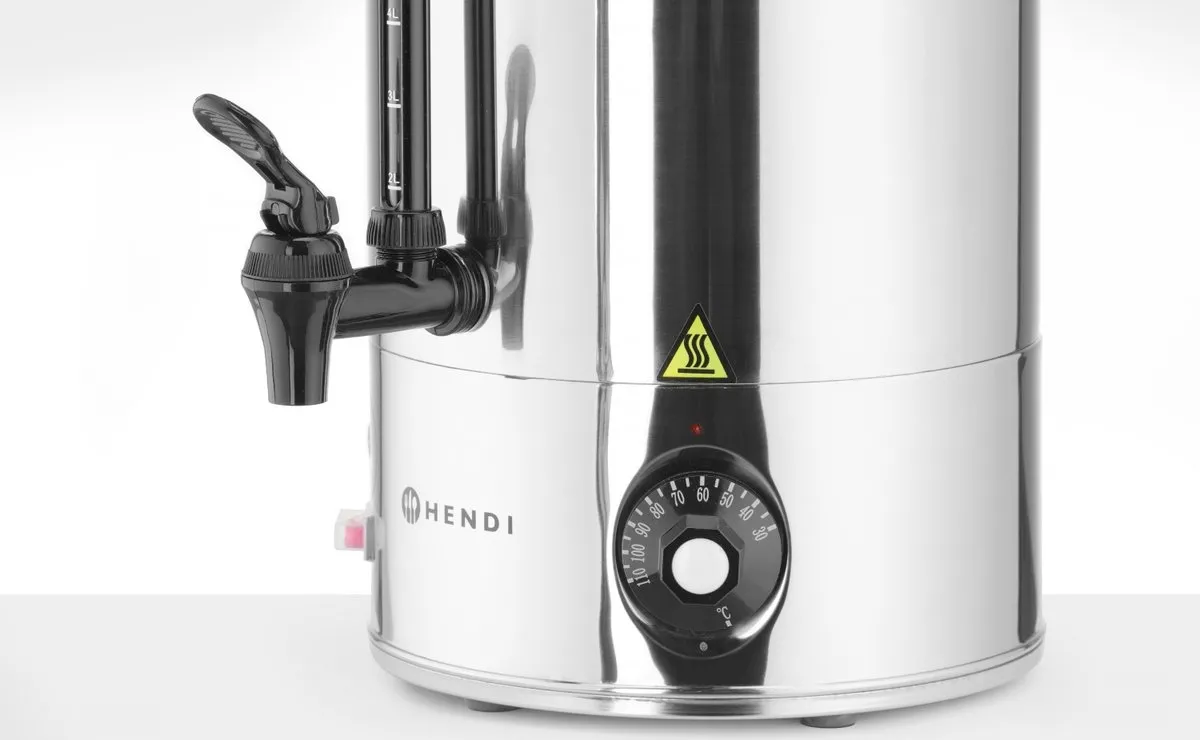 Hendi Warme dranken ketel | 9 liter | dubbelwandig