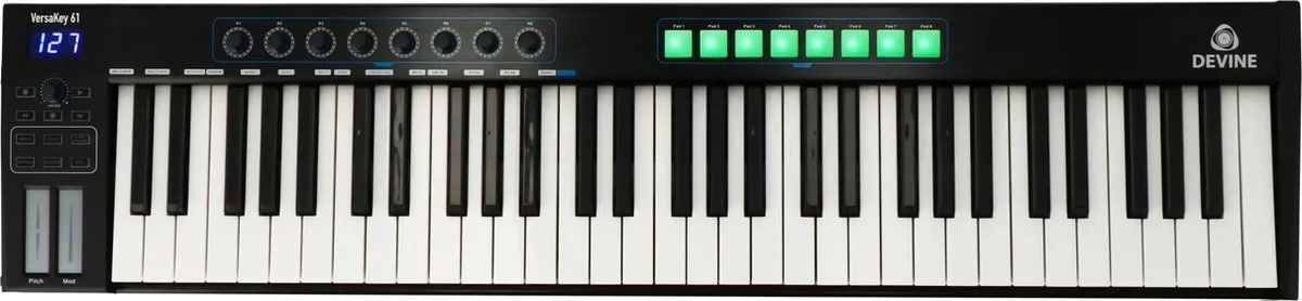 Devine VersaKey 61 USB/MIDI keyboard