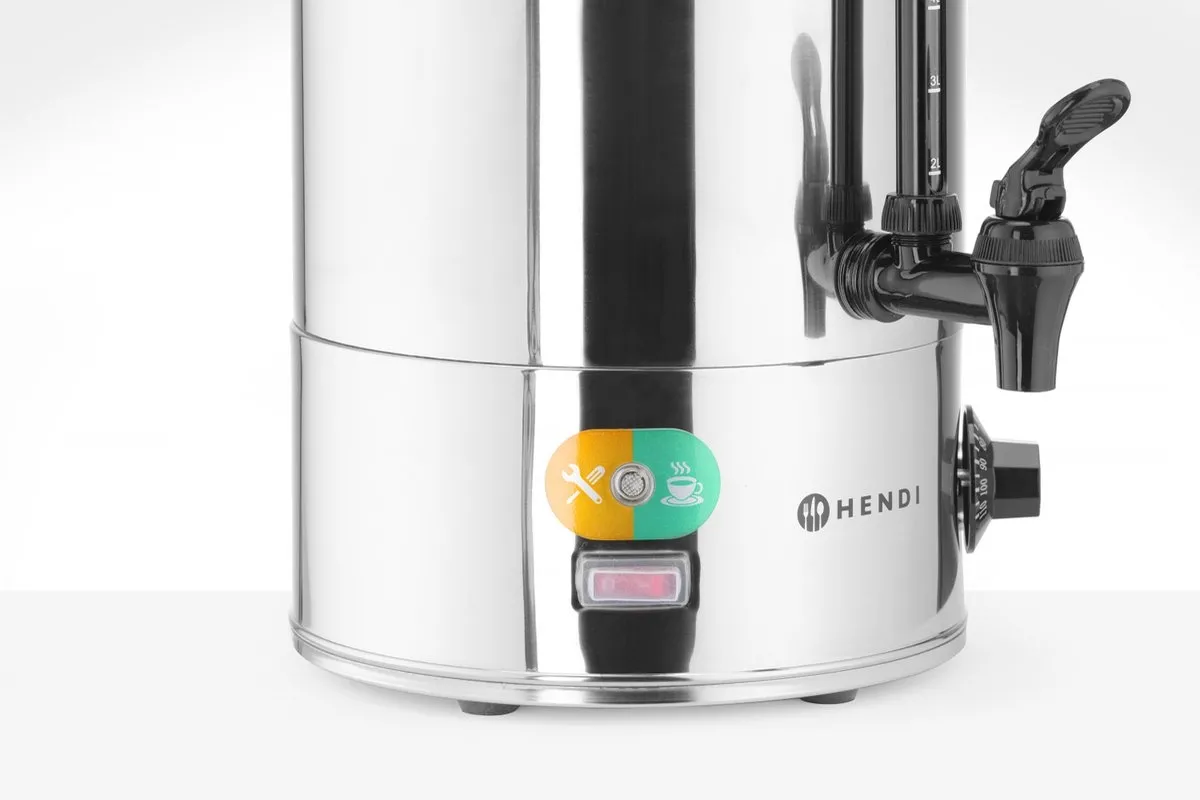 Hendi Warme dranken ketel | 9 liter | dubbelwandig