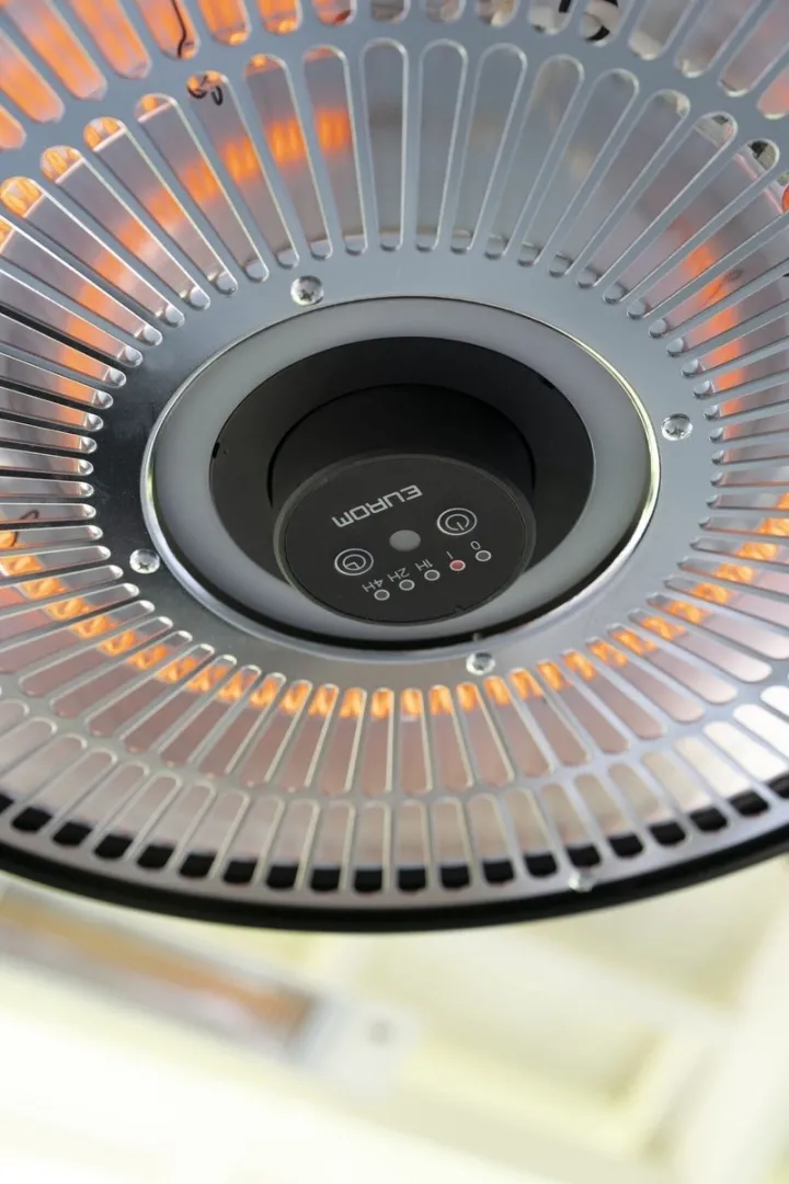 Eurom Terrasverwarmer Partytentheater 1500 RC - Hangend - 1500W - Zwart