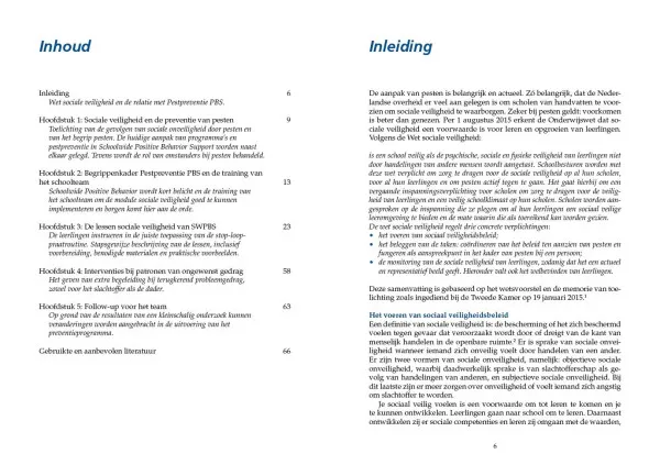 Sociale veiligheidslessen in PBS