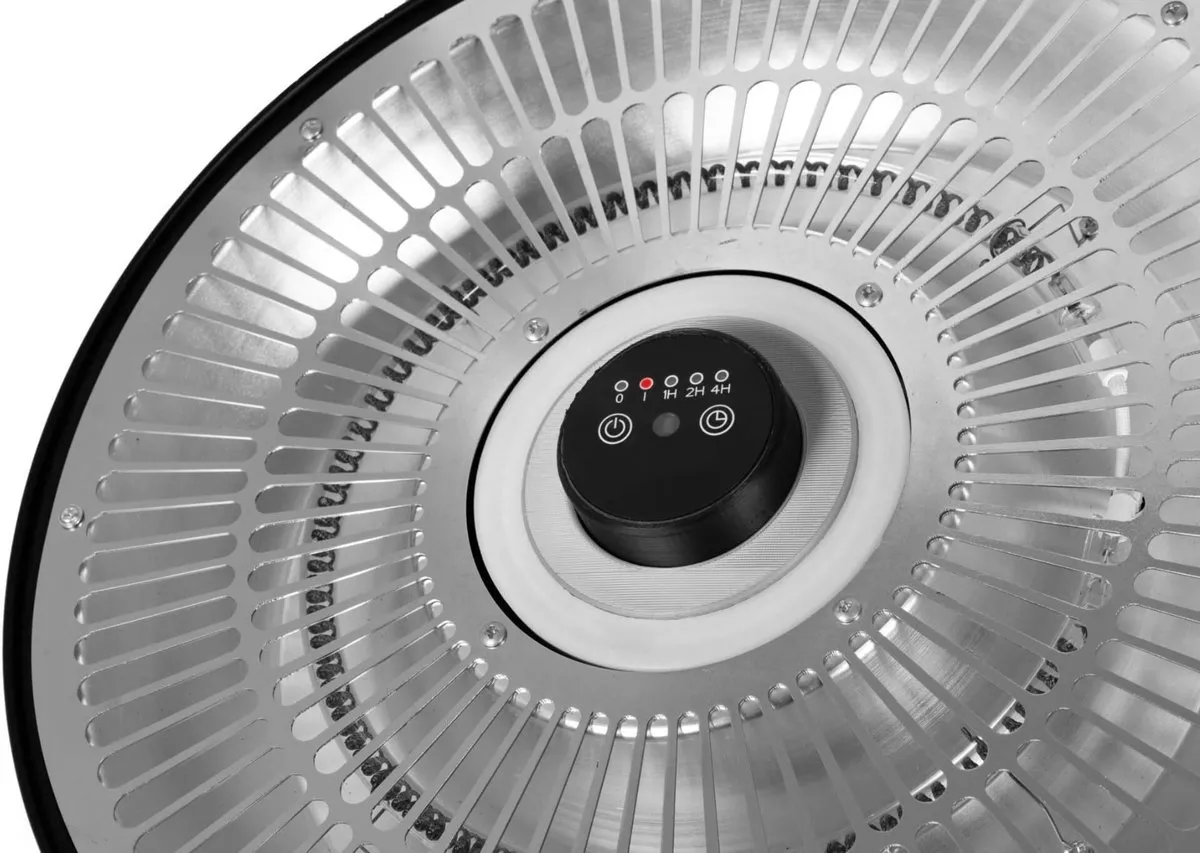 Eurom Terrasverwarmer Partytentheater 1500 RC - Hangend - 1500W - Zwart